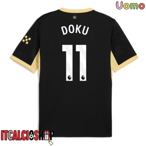 Manchester City Jeremy Doku #11 Seconda Maglia 2026-27 Manica Corta Manchester City Jeremy Doku #11 Seconda Maglia 2026-27 Manica Corta